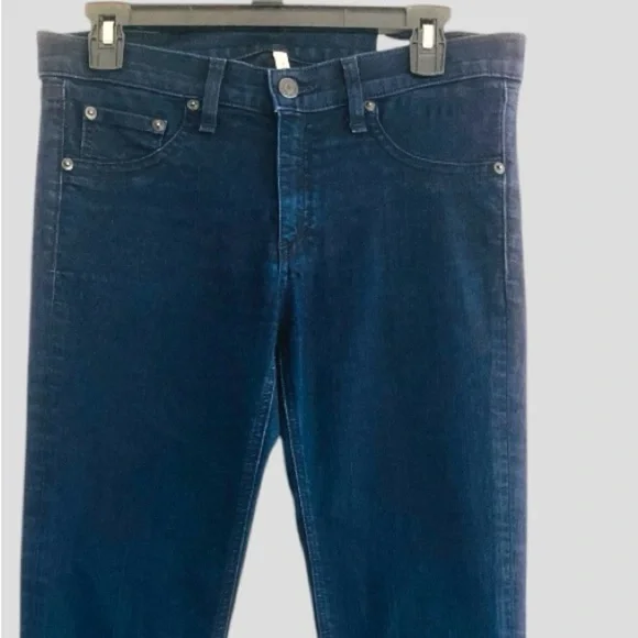 Rag & Bone Legging Jean 28 Mid Rise in Midnight Blue - Picture 4 of 16